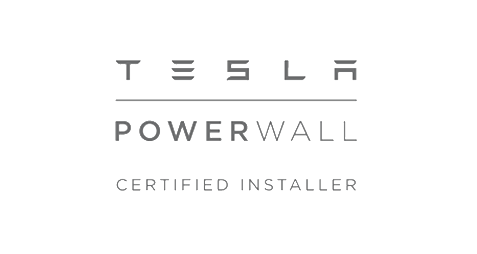 Tesla Powerwall Certified Installer Logo