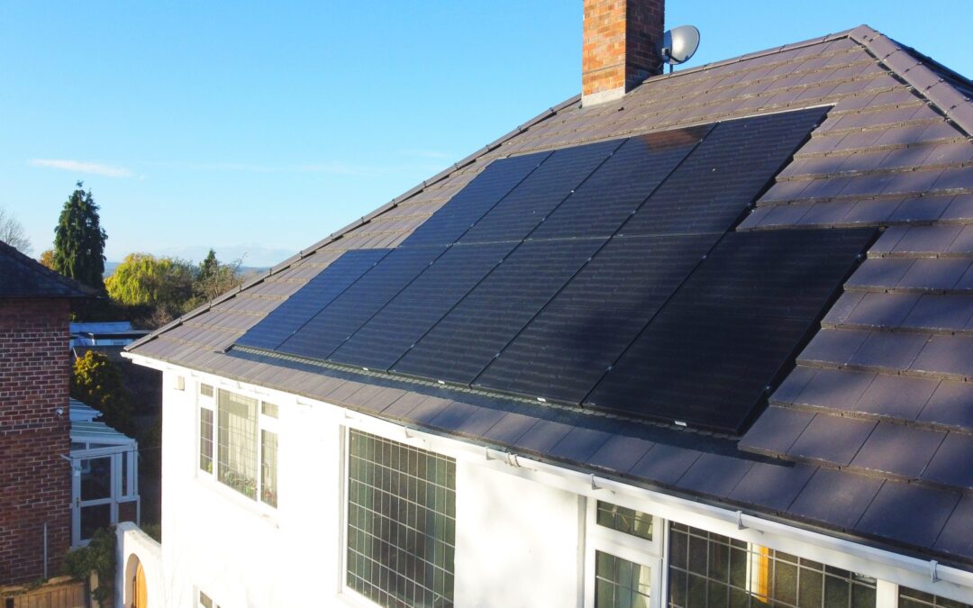 Integrated Roof 5.25 kWp Solar PV System, Cheshire