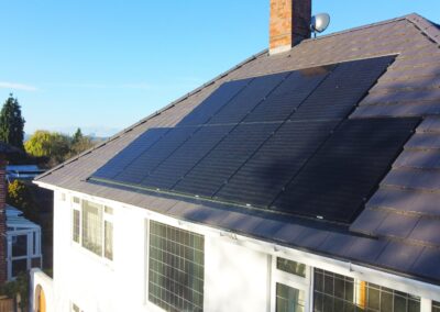 Integrated Roof 5.25 kWp Solar PV System, Cheshire