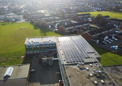 Solar Panels Installed at a School in Ellesmere Port
