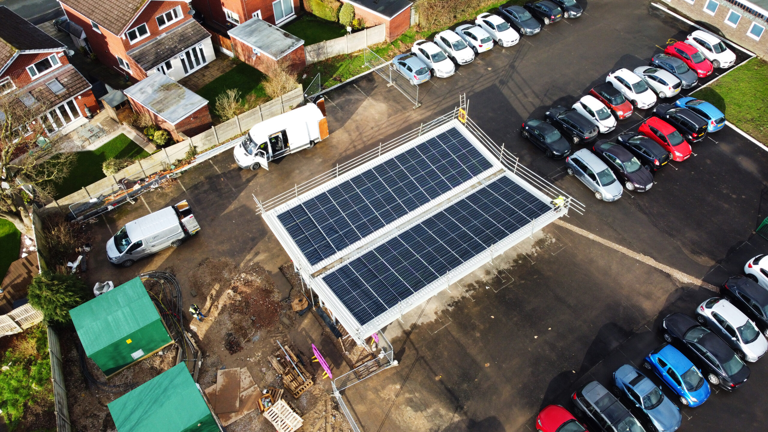 Car Port Solar Panel System