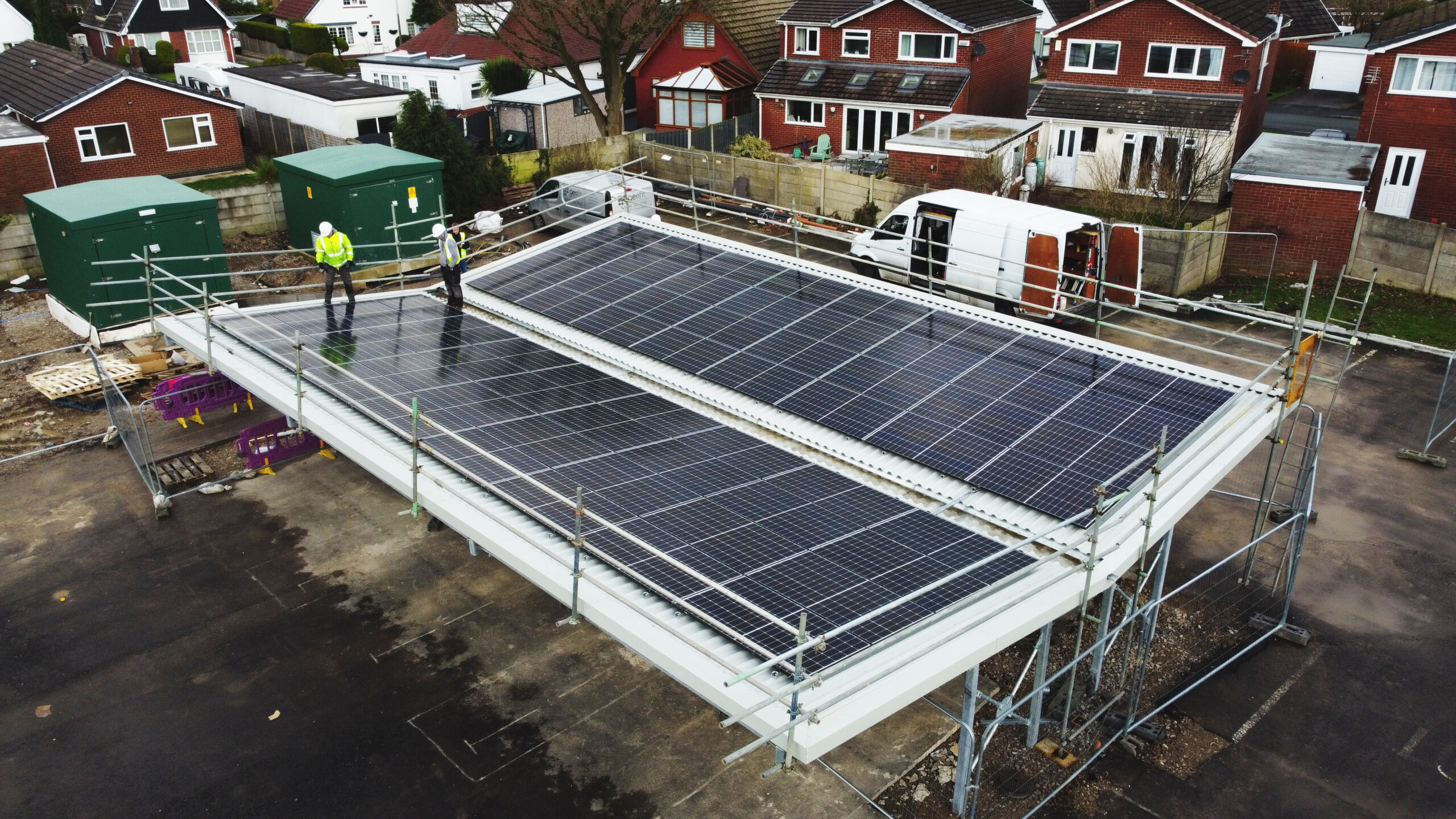Car Port Solar Panel System