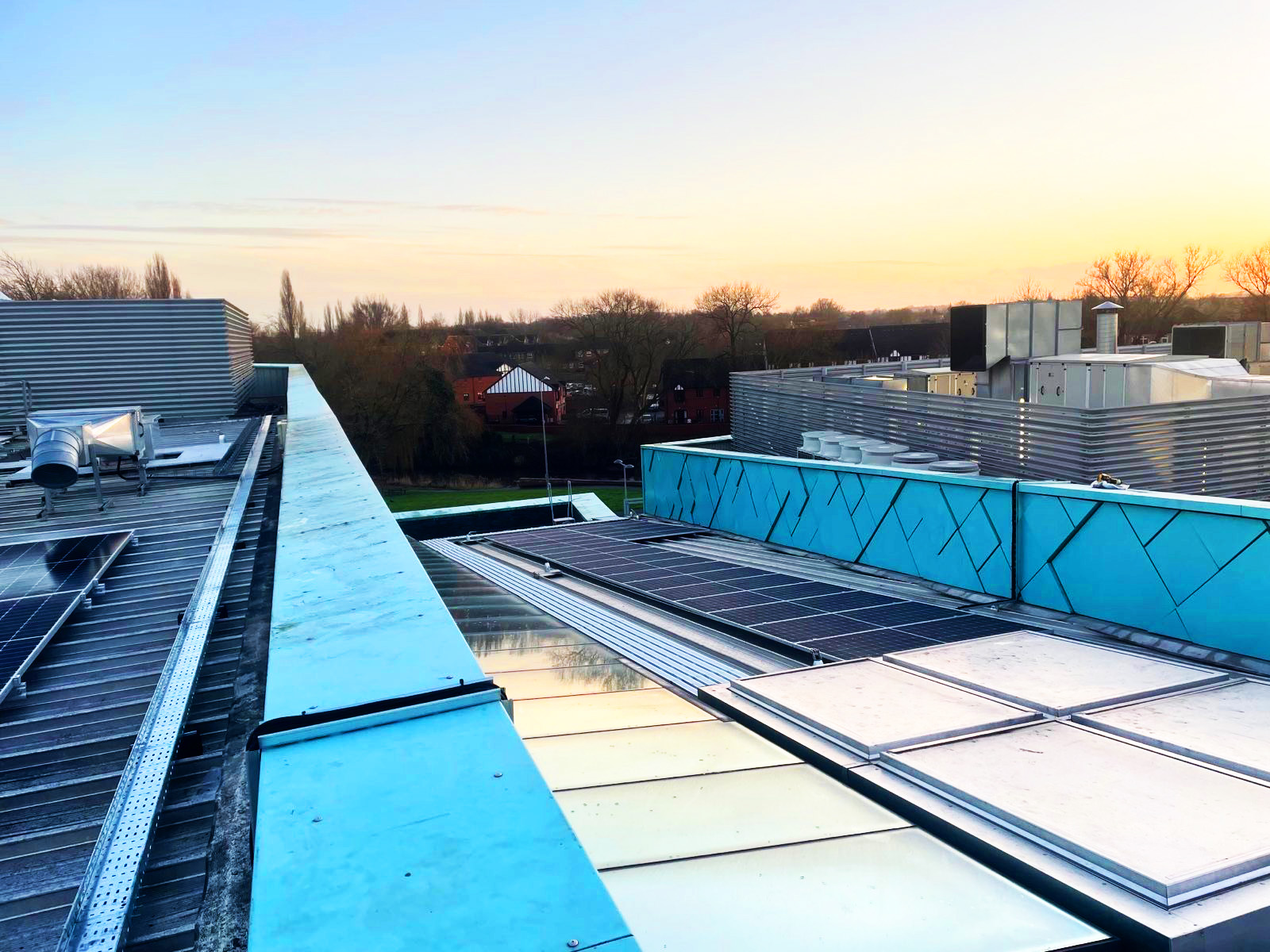 Sport Centre in Northwich Solar Panel System