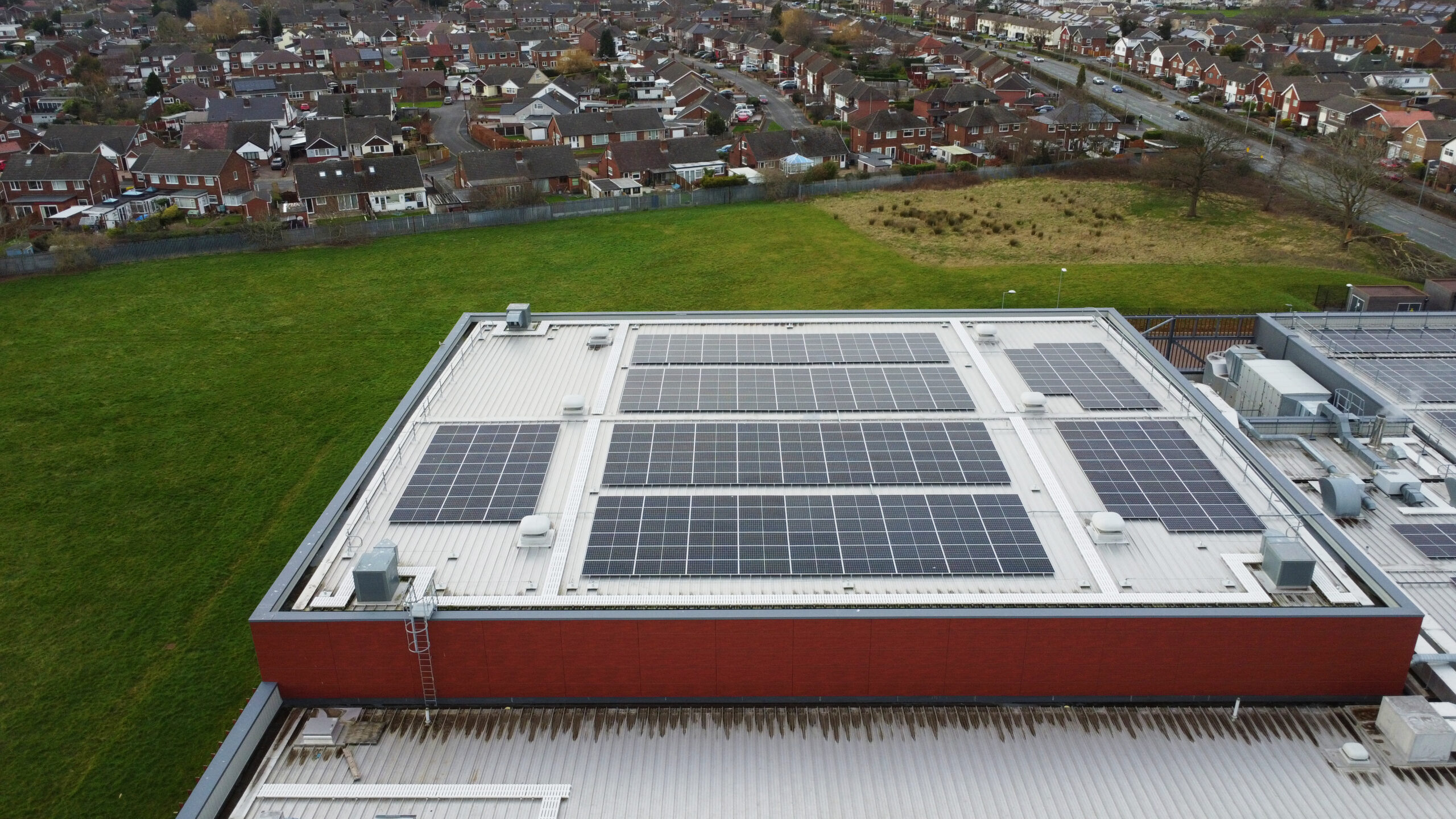 Sports Centre in Ellesmere Port Solar Panel System
