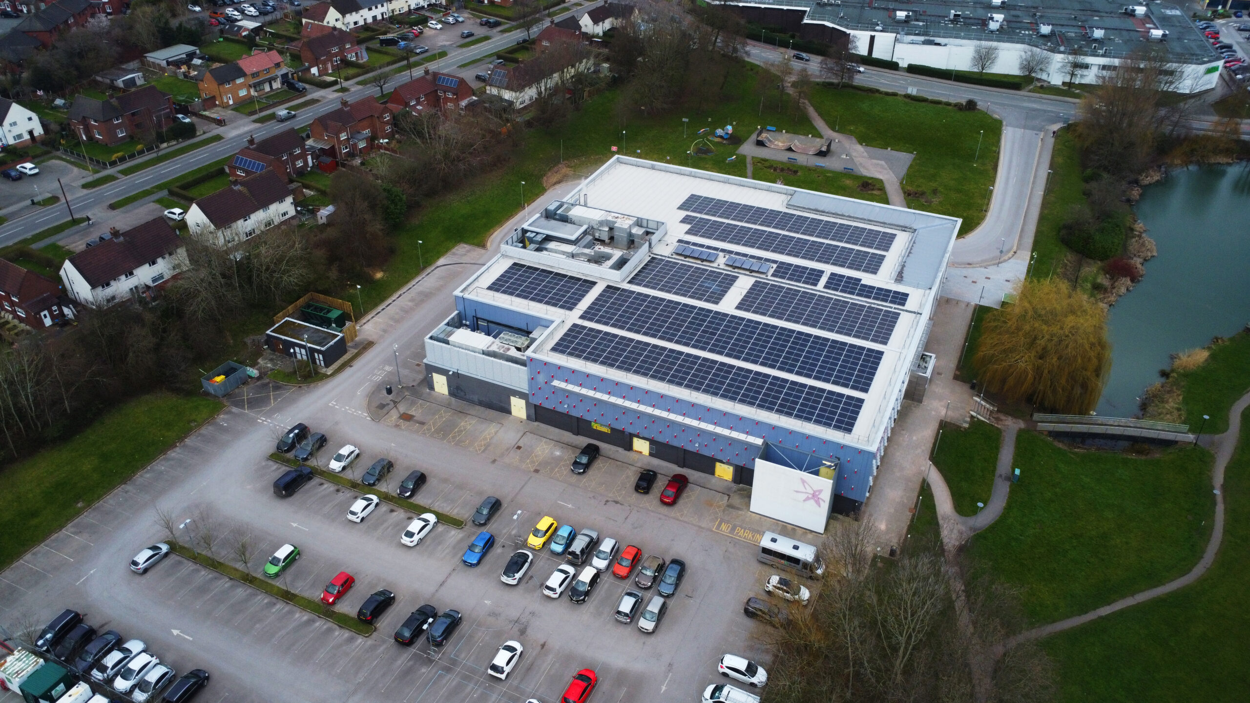 Winsford Leisure Centre Solar Panel System Photo 8