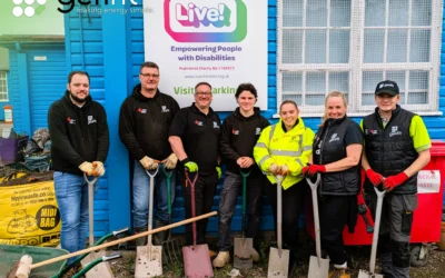 Genfit Volunteers at Live Cheshire: Making a Positive Impact in the Community