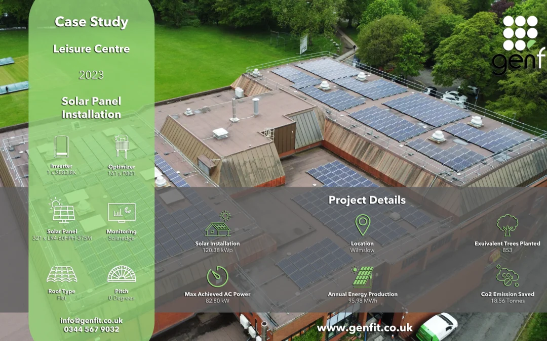 Powering a Leisure Centre in Wilmslow with Solar