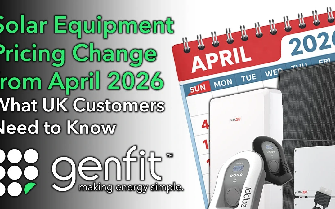 Solar Equipment Pricing Change from April