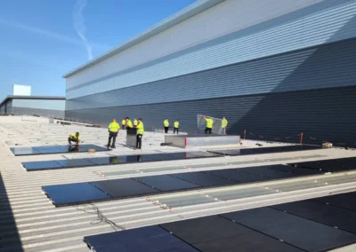 Installing Panels at Home Bargains