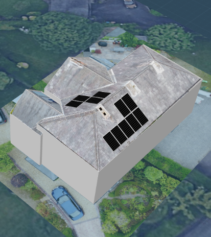 The Genfit renewable energy installation team
